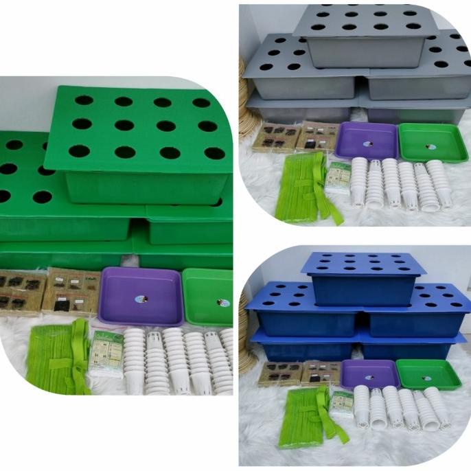 paket hidroponik set|60 lubang|paket hidroponik pemula lengkap
