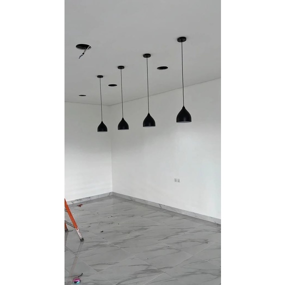 Lampu Gantung Industrial Minimalis / Lampu Dapur Meja Makan