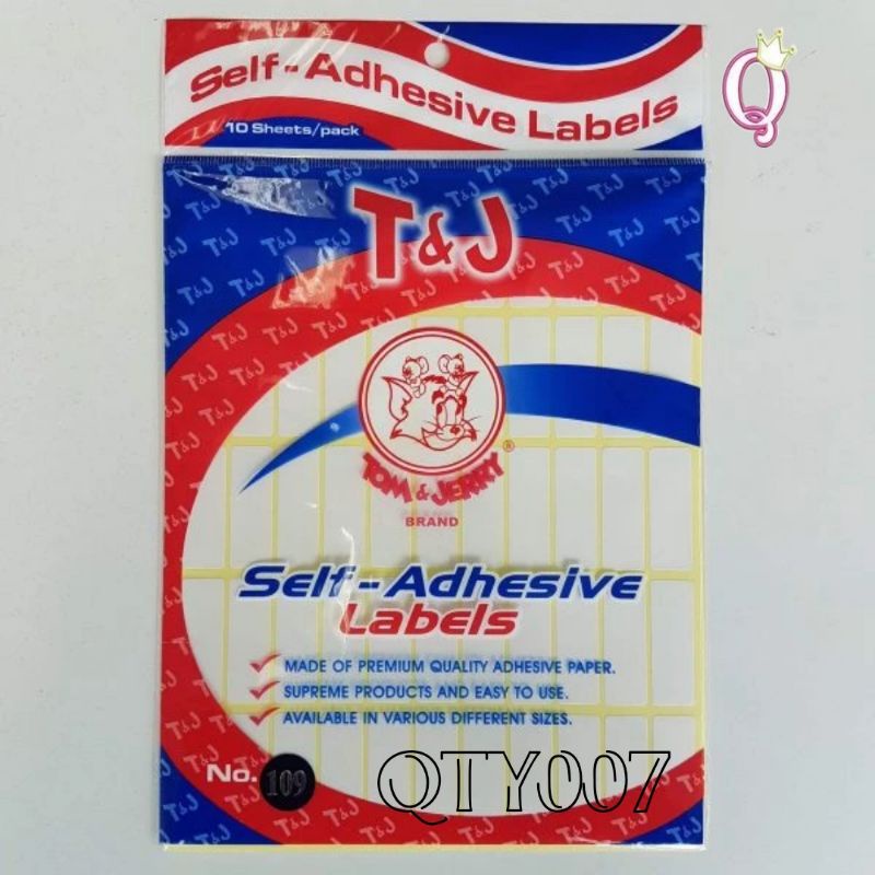 

Label Tom & Jerry / Striker Tom & Jerry [ 1 PACK ISI 10 ]