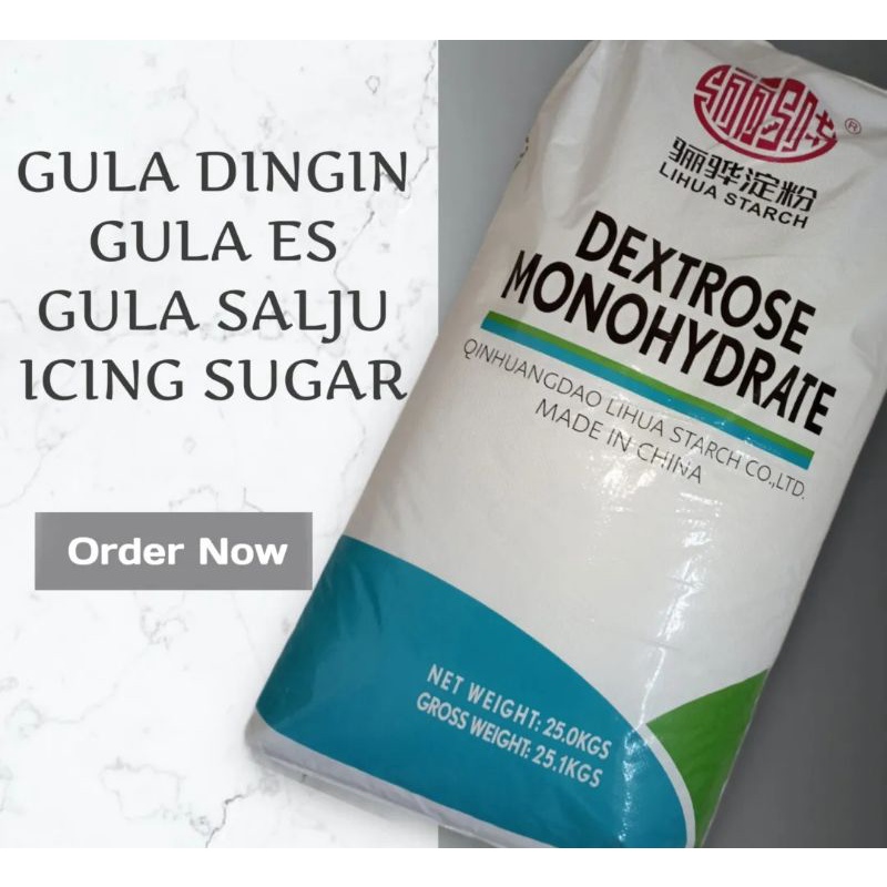 

Dextrose Manohydrate/Gula Donat/Gula dingin/Gula salju kemasan 250gr