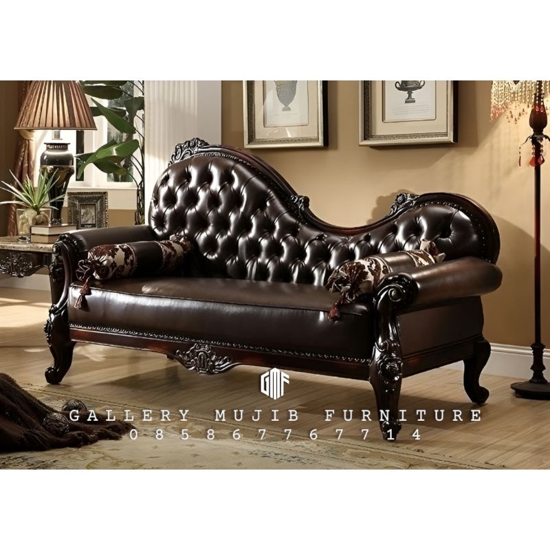 kursi sofa mewah ukir Jepara sofa santai ukir kayu jati sofa Louis