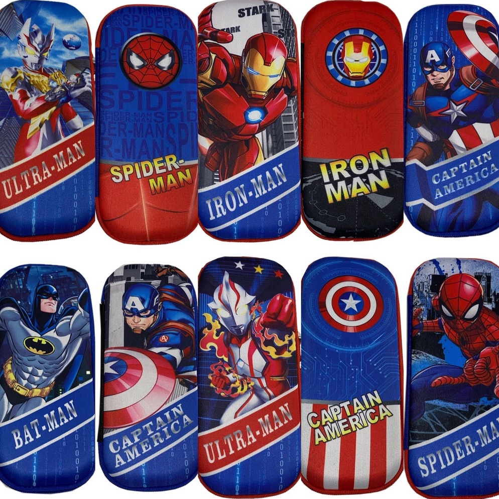

Ready stock KOTAK PENSIL ANAK / KOTAK PENSIL SUPERMAN SPIDERMAN CAPTAIN AMERICA IRONMAN BATMAN 41