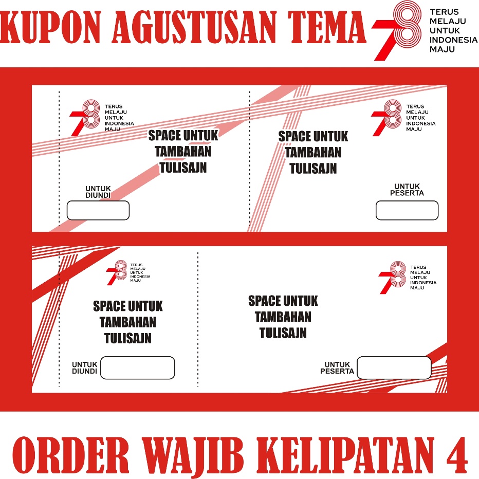 

Diskon Promo ( COD ) Kupon Undian Jalan Sehat Karcis Tiket Numerator Request G56 ➫