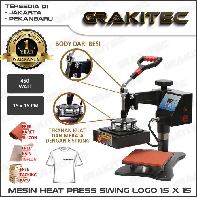 Mesin Press Topi Multifungsi - Alat Pres Cetak Sablon Topi Polyflex