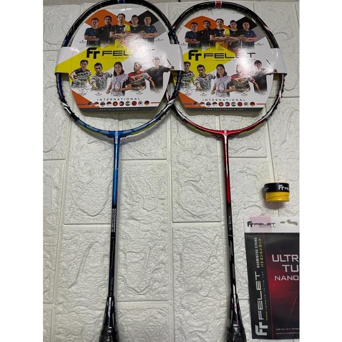 TERLARIS RAKET BADMINTON FELET AEROMARS 10 GALAXY FLARE 10 ORIGINAL