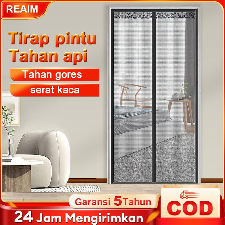 PROMO! Tirai Magnet (Fiberglass) tirai magnet pintu kamar tirai magnet anti nyamuk 90x210cm Gorden M