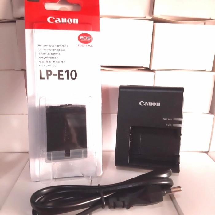 TERLARIS CHARGER BATERAI UNTUK KAMERA CANON EOS 1100D 1200D 1300D 1500D 3000D