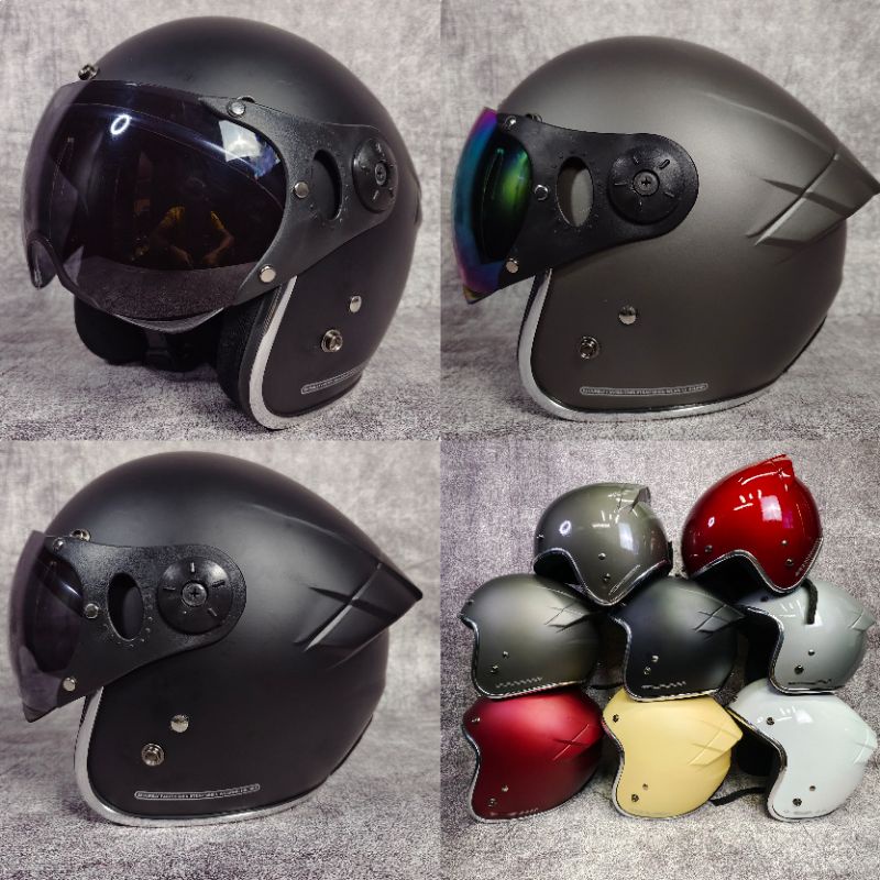 HELM BOGO KAIROZ SPOILER KACA PILOT ORIGINAL