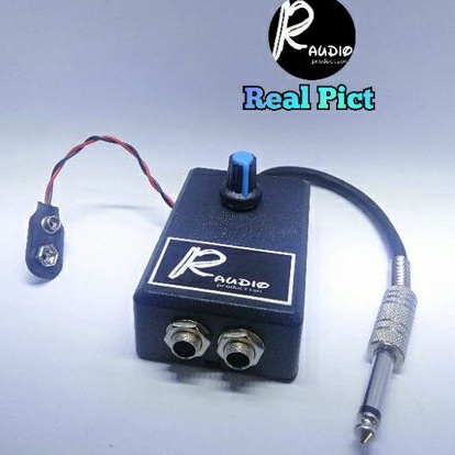 Model Terkini Converter Penguat Mic Dynamic Mic : untuk suara pelan/lemah u Murah Ready.
