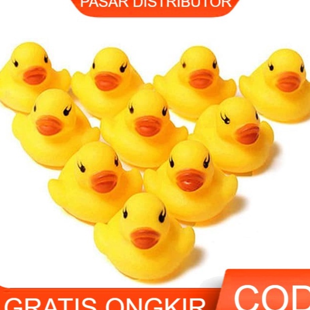 Stock Banyak Mainan Bebek Mandi Bayi Isi 6 Pcs Kamar Mandi Karet Baby Duck SNI Duck - Mainan Anak B6