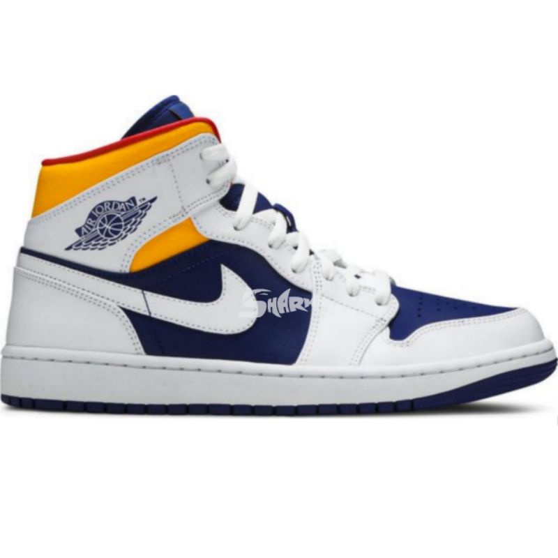 Air Jordan 1 Mid "White Laser Orange" 100% Authentic