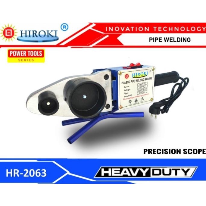 Hiroki Mesin Las Pipa Pvc Pemanas Pipa Pp Mesin Las Cetak Sambung Ppr