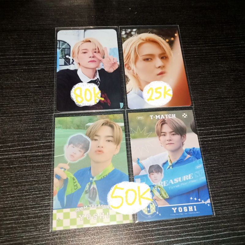 WTS AAB YOSHI TREASURE PHOTOCARD MAGAZINE ANNIVERSARY 2022 TMATCH ONGREDIENTS SCHOOL
