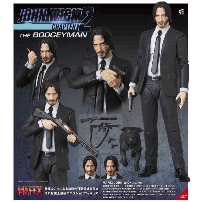 Mafex John Wick Shf Figure Figma Berkualitas