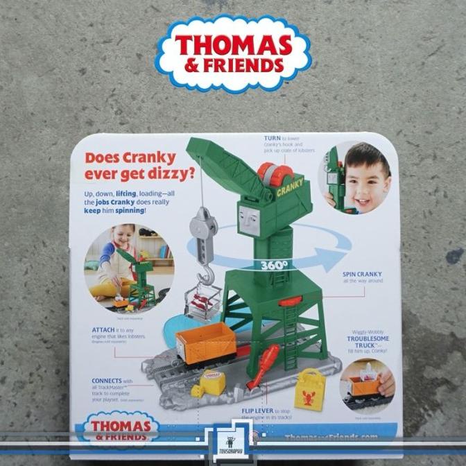 Thomas And Friends Cranky The Crane - Mainan Kereta Anak