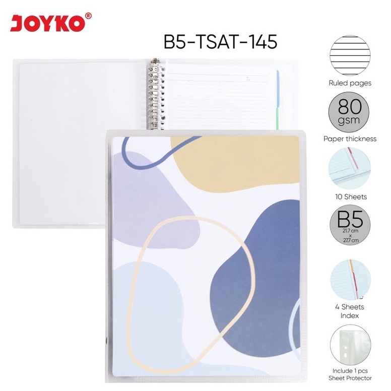 

Kekinian.. Binder Note Joyko B5-TSAT-145 52