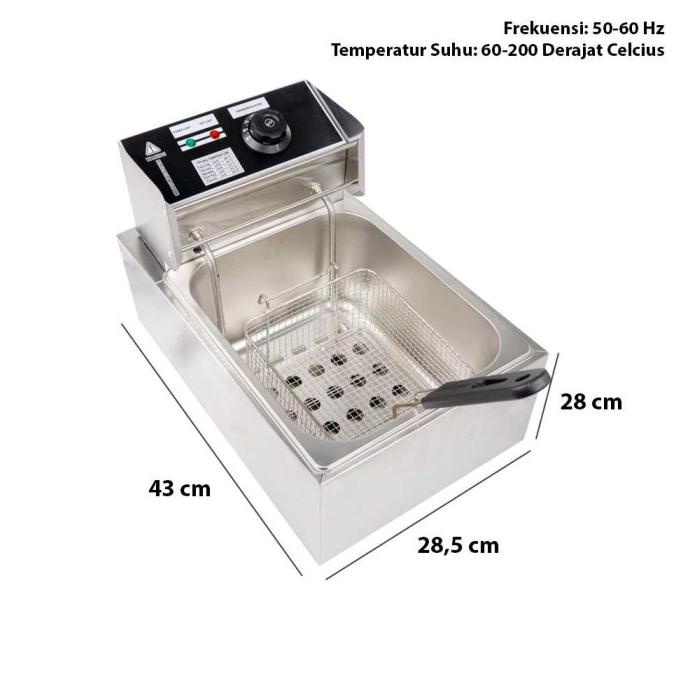 Mesin Penggorengan Elektrik / Deep Fryer Listrik Penggorengan Deep Fry
