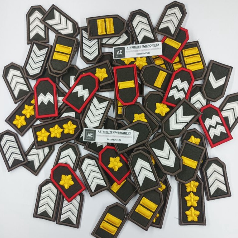 idj8J3v PANGKAT PDL POLRI BEST QUALITY BORDIR TIMBUL BRIPDA/BRIPTU/BRIGADIR/BRIPKA/AIPDA/AIPTU/IPDA/