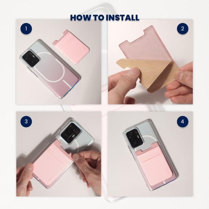 TERLARIS UNEED STICKY PHONE CARD HOLDER / CARD HOLDER HP TEMPEL - UPH921