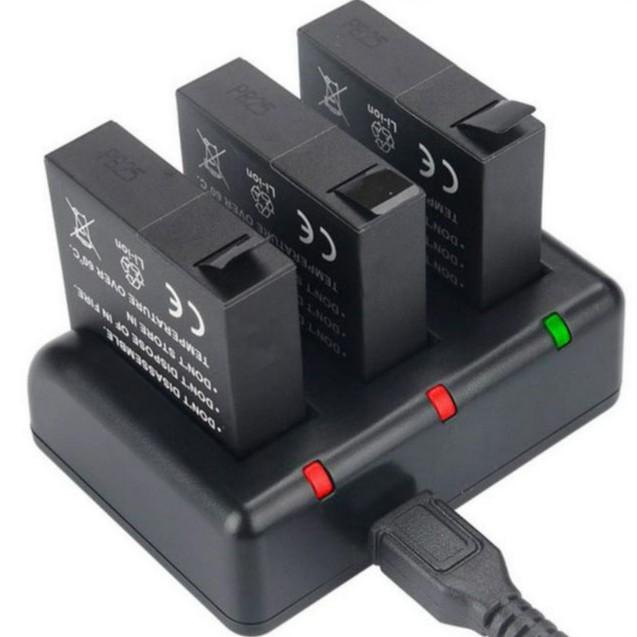 TERLARIS CHARGER BATERAI FOR BCARE X5 ACTION CAMERA 4K