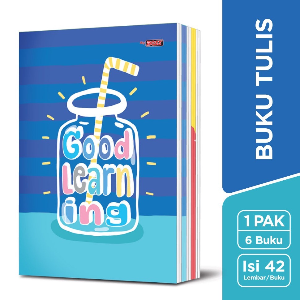 

[CODE BARANG 587SDF] Buku Tulis Big Boss 42 Isi 6 Per Pack Only today
