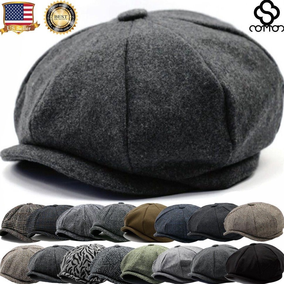 [➛/☛IBK] GMK - Topi Vintage Peaky Blinders Topi Thomas Slebew Topi Newsboy Cap Topi Pria Topi Wanita