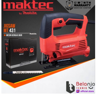 Mesin Gergaji Maktec MT 431 450 Watt 65 MM Jigsaw Maktec MT431 keren