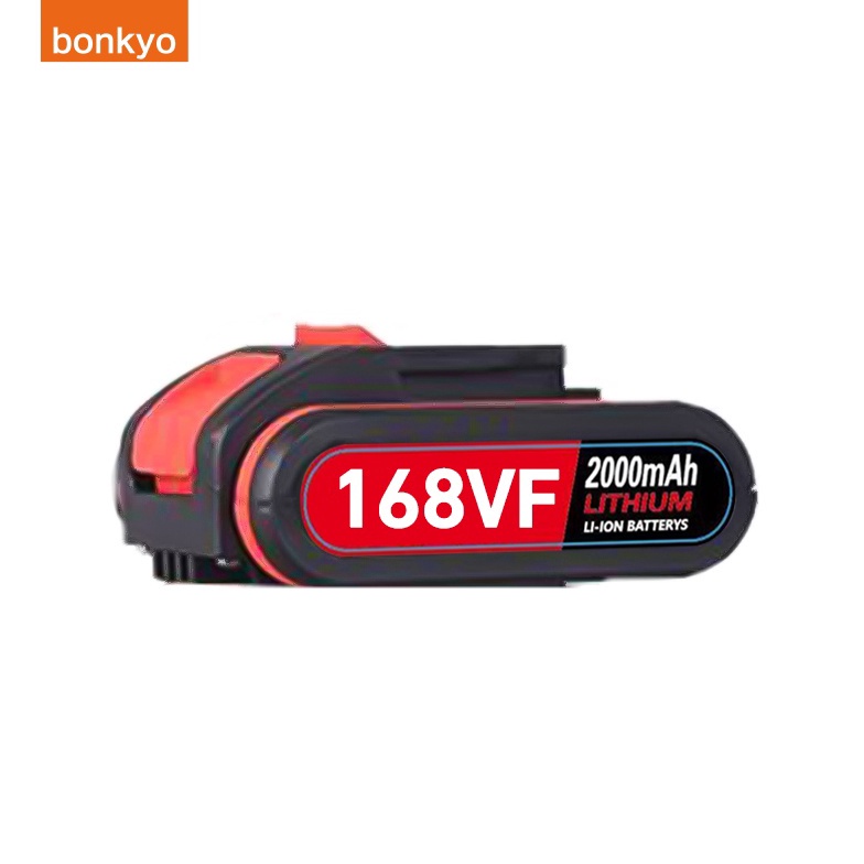 [☀/✉P0L] bonkyo Baterai bor tanpa kabel 168 VF dan 98 VF Electric drill batterypasti.dikirim