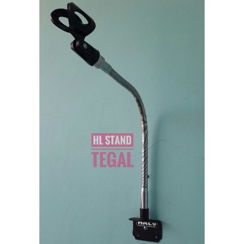 (F❦HJ/☼> Stand Mic Dinding HALO 40cm +Holder Mic / trendings..