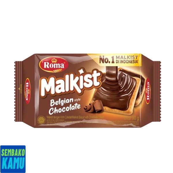 

Roma Malkist Cokelat 90 gr - Biskuit