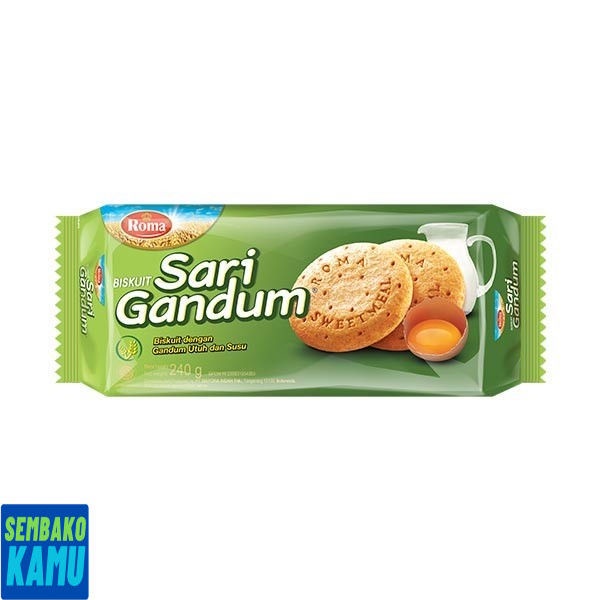 

Roma Sari Gandum Biscuits 240 gr - Biskuit