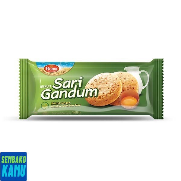 

Roma Sari Gandum Digestive 149 gr - Biskuit