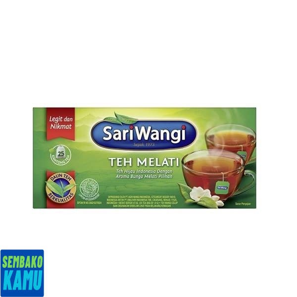 

Sariwangi Teh Melati Tea Bag 25x1.9 gr