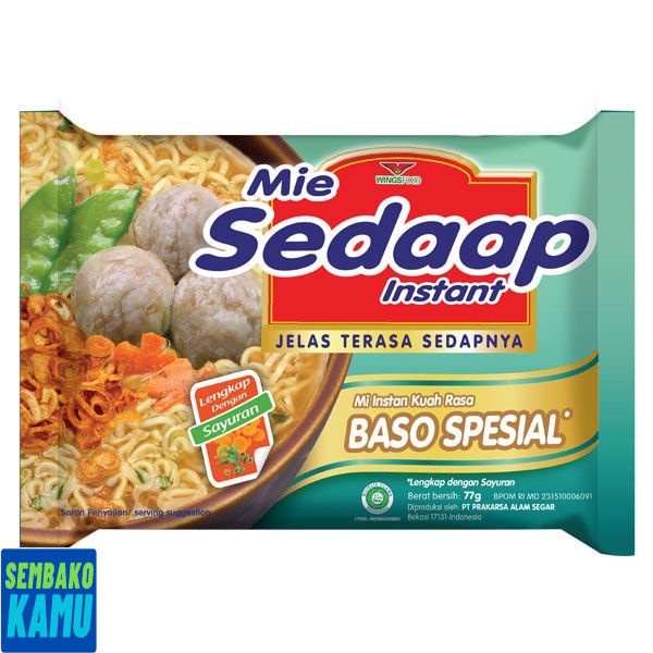 

Sedaap Mie Rasa Baso Special 77 gr