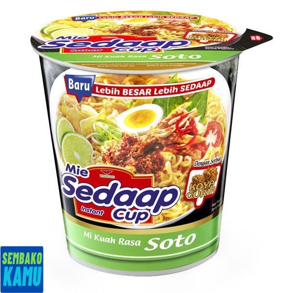 

Sedaap Mie Rasa Soto Cup 81 gr