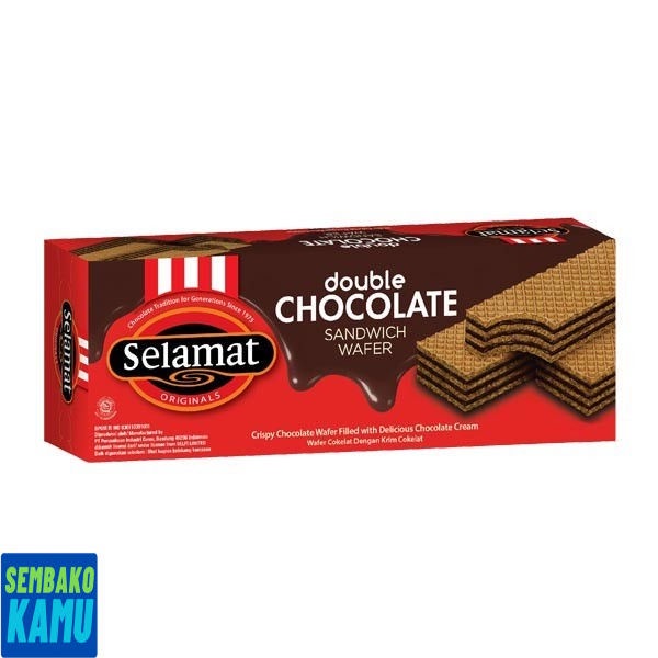 

Selamat Wafer Double Chocolate 198 gr