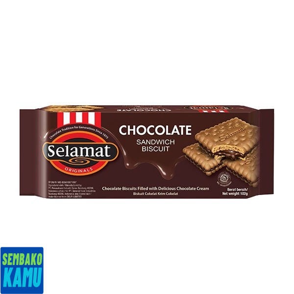 

Selamat Biscuit Chocolate 102 gr - Biskuit