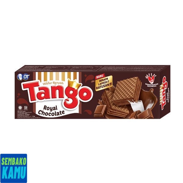 

Tango Wafer Chocolate 163 gr - Cokelat