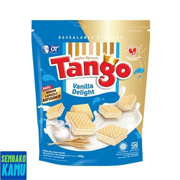 

Tango Wafer Pouch Vanilla 100 gr