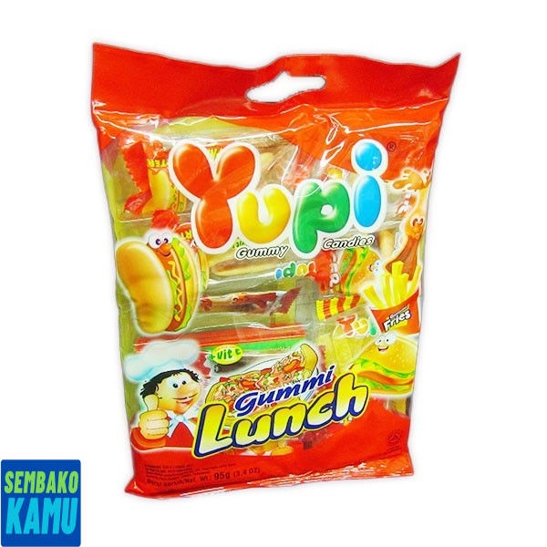 

Yupi Gummi Lunch 95 gr - Permen