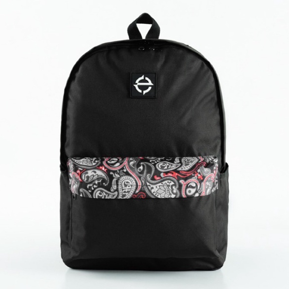 idHh6H1 Equator Backpack Paisley Hitam