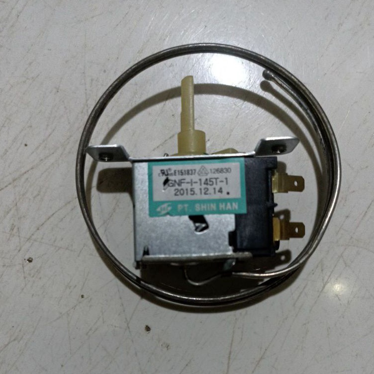 (U✮12O/✓] Termostat kulkas 1 pintu original Toshiba GNF 1-145F-1 / terrviral