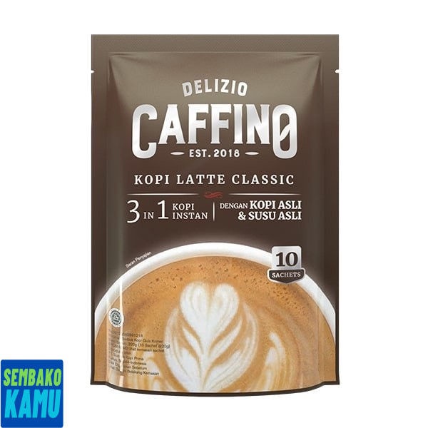 

Caffino Latte Classic 10 pcs x 20 gr - Kopi