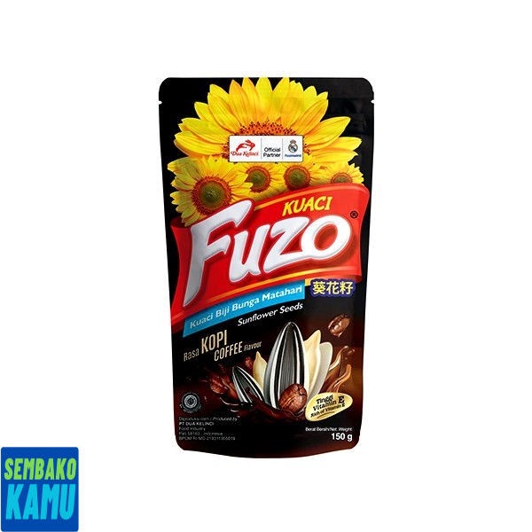 

Dua Kelinci Fuzo Kuaci Bunga Matahari Coffee 150 gr - Kuaci