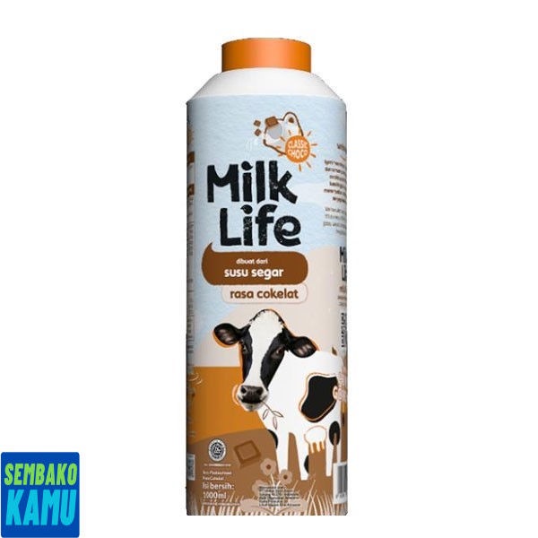 

Milklife Fresh Milk Chocolate 1 Liter - Susu