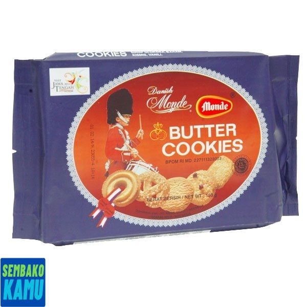 

Monde Butter Cookies Pack 150 gr - Biskuit