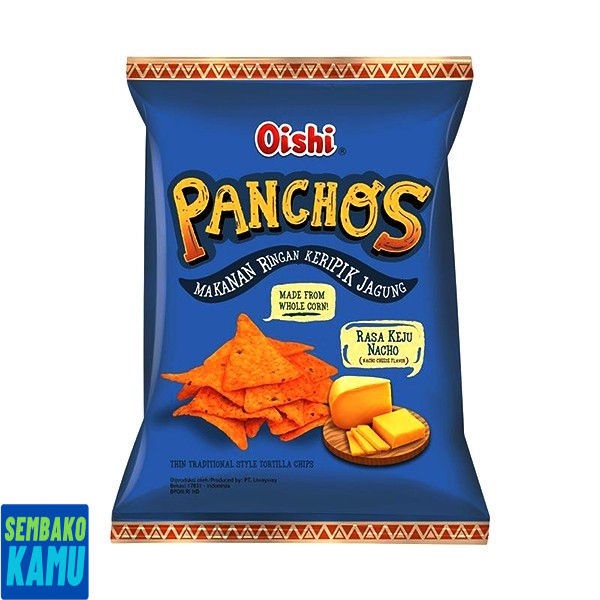 

Oishi Panchos Keju Nacho 145 gr