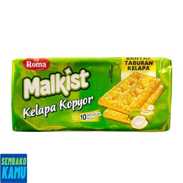 

Roma Malkist Kelapa Kopyor 190 gr - Biskuit