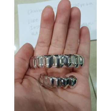 @=@=@=@=] Teeth Grillz / Gigi Palsu/ Gigi Joker Suicide Squad Halloween Costume