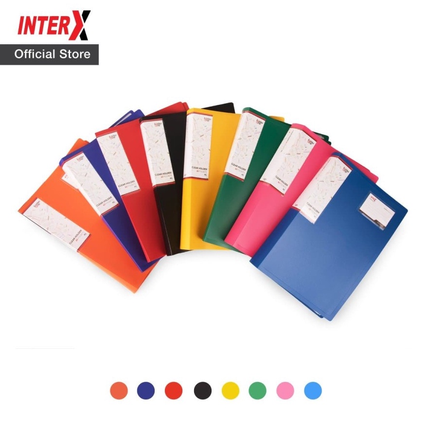 

Motif Terkini.. Clear holder 60 lembar FOLIO F4 / dokumen keeper folio F4 folder one S0M